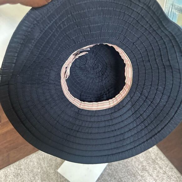 Tommy Bahsma Black Wide Brim Sunhat O/S - Picture 3 of 6